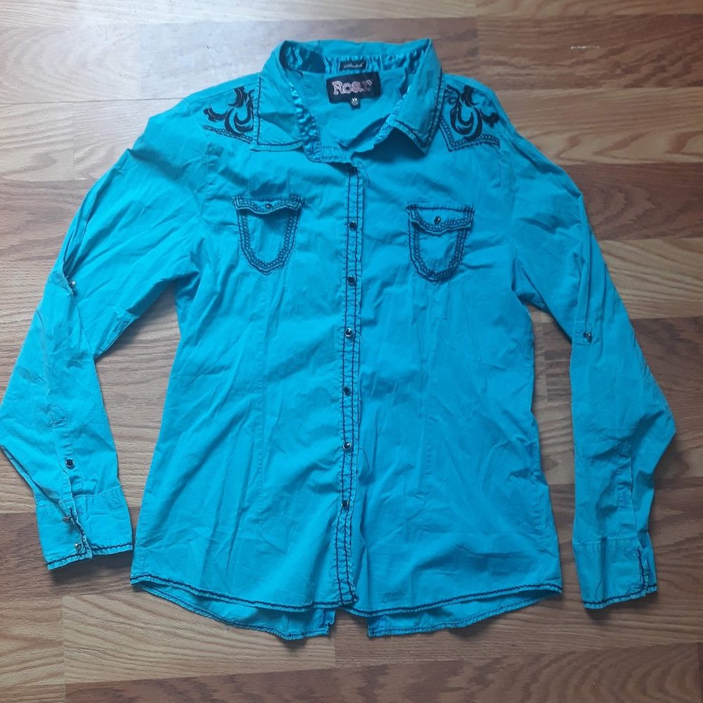 Roar Women's Shirt XL, Blue